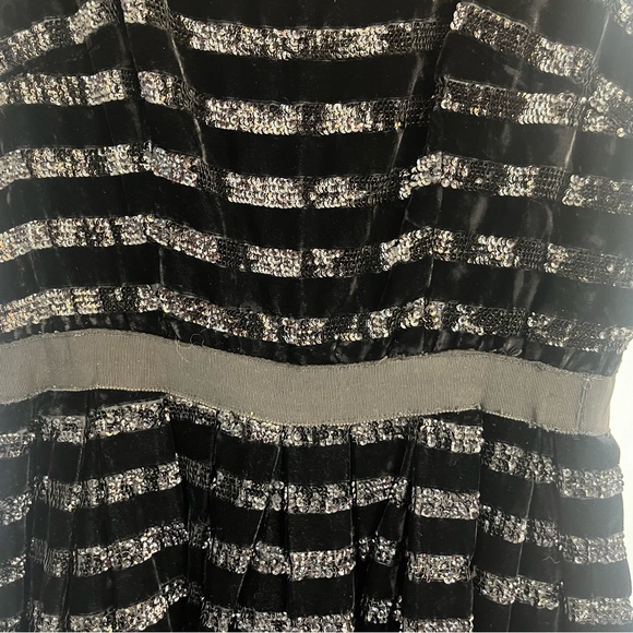 Vintage Rare 60s Italian couture sequins dress - Picture 4 of 5